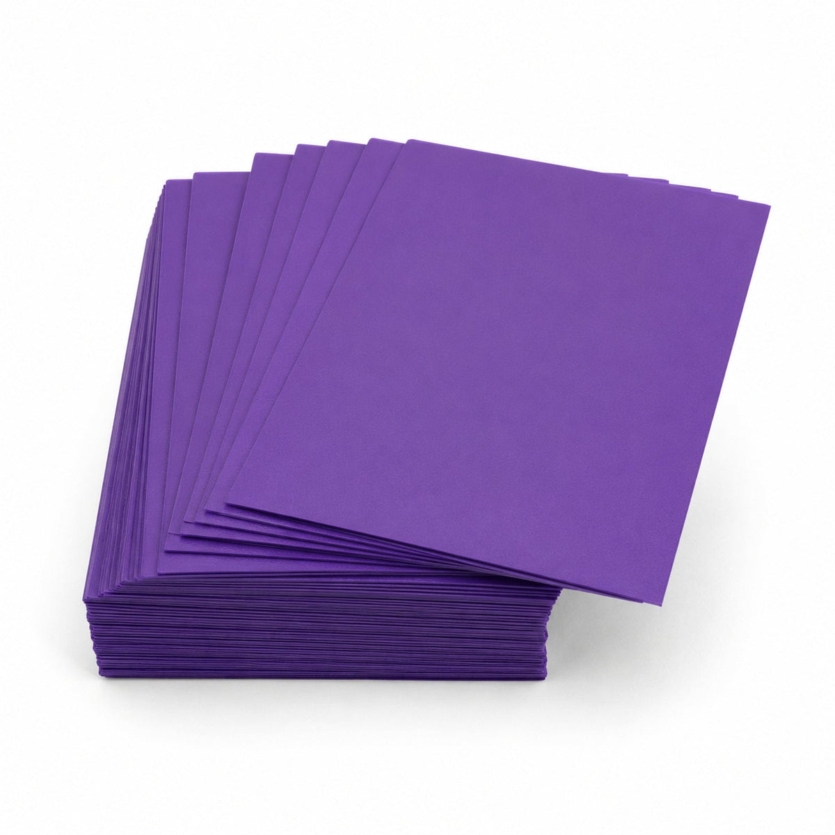 Matte Purple Sleeves 100 Pack