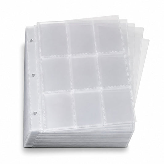 Ring Binder Pages 50 Pack